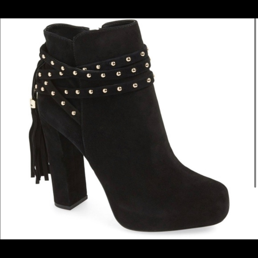 Jessica Simpson Marguerit Tassel Bootie Size 8